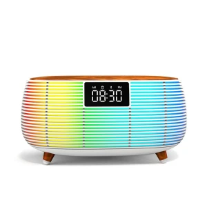 Bluetooth Speaker with Wireless Charging, Your Warm Home