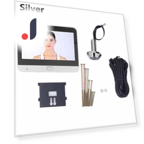 Smart Door Viewer with Night Vision Camera — Smart Home Security, World Auto Parts
