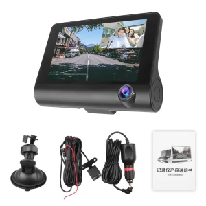 4-inch 3-channel car dash cam — Dash Cam, Auto Launcher