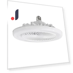 Ceiling Fan with E27 Socket and LED Light — Ceiling Fan Lighting Solutions, Comfort Homeware