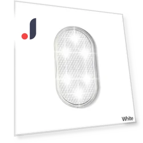 LED Ceiling Light with Touch Fastener — Light Kit, Auto Launcher