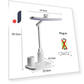 LED Desk Lamp with Eye Protection — Study & Desk Lighting, Seahorse Home