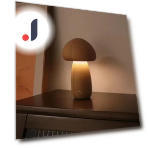 LED Mushroom Night Light — Night Lights, Elegant Living House