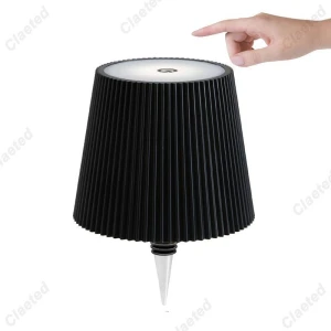 LED Touch-Sensitive Three-Color Dimming Portable Bottle Light, Elegant Living House