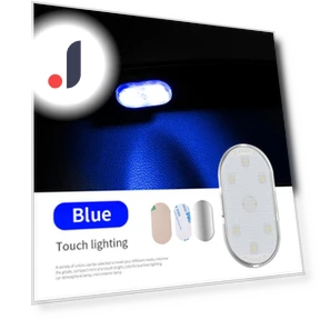 LED Touch Sensor Multicolor Car Light — Courtesy Lamp, Auto Launcher