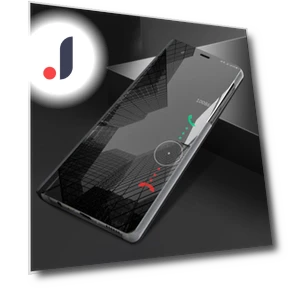 Smart Mirror Shockproof Phone Case — Bumpers, Wolf fashion