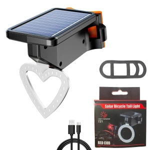 Solar-Powered Bike Rear Light — Smart Bike Light, GYROBALL