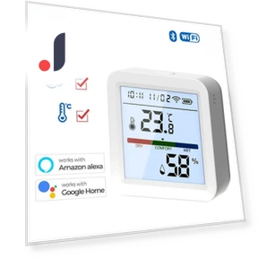 Temperature and Humidity Sensor — Home Climate Control, DHSM