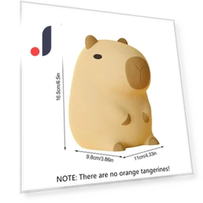 USB Rechargeable Touch Sensor Animal Night Lights with Timer — Night Lights, Tamsin