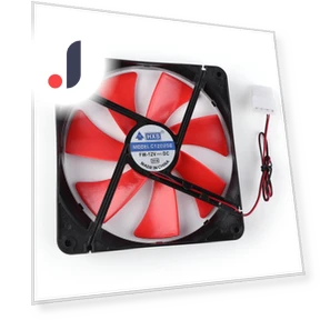 140mm 4-Pin DC 12V PC Case Fan — CPU Fans, Optimized General