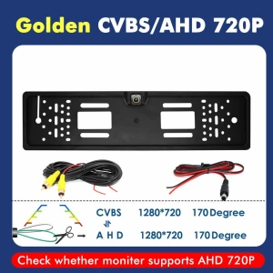 180 Degree Fisheye 4K Rear View Camera — Backup Camera, A Auto Parts Mall