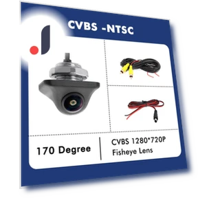 180° Fisheye Golden Lens AHD Car Rear View Camera — Rearview Cameras for Cars, A Auto Parts Mall