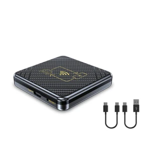 2-in-1 AI Box Carplay Wireless and Bluetooth 5.0 Android Auto Adapter — Car Infotainment System, A Auto Parts Mall