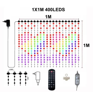 400 LED Smart Dynamic Curtain Lights — LED Strip Lights, Super Dream Home