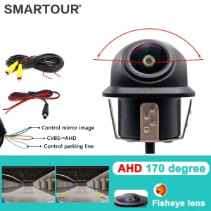 4K AHD CVBS CCD Fisheye Lens Rear View Camera — Backup Camera, A Auto Parts Mall