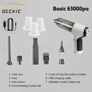 5-in-1 Wireless Car Vacuum, RuJia Home Decor