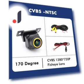AHD 1080P CCD CVBS 180 degrees Fisheye Lens Car Front/Rear View Camera — Rearview Cameras for Cars, A Auto Parts Mall
