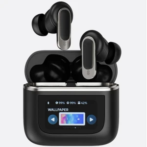 Bluetooth Earbuds with Wireless Charging Case, OFFICE-MALL