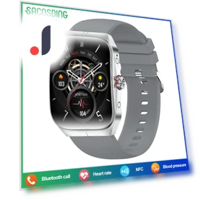Curved Amoled Display Smart Watch — Smartwatches, SACOSDING