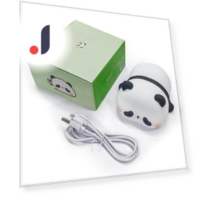 Cute Panda Silicone Night Lights — Night Lights, Build My Home
