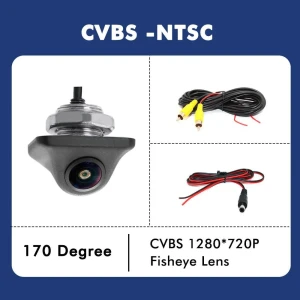 HD AHD 1920*1080P 180 Degree Fisheye Lens Starlight Night Vision Vehicle Rear View Reverse Camera — Backup Camera, A Auto Parts Mall