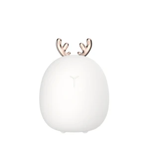 LED Silicone Night Light with Deer and Rabbit Design, Perphin Direct