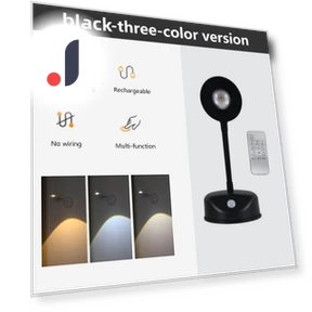 Rechargeable Smart Human Touch Wireless Wall Light — Spotlights, Build My Home