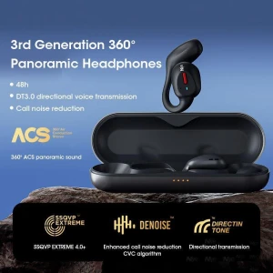 Smart Headset with Noise Cancellation — Wireless Earbuds, NIYE