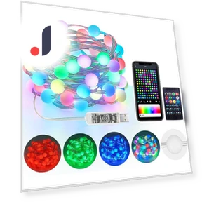 Smart RGB Globe String Lights — Outdoor String Lights, Super Dream Home