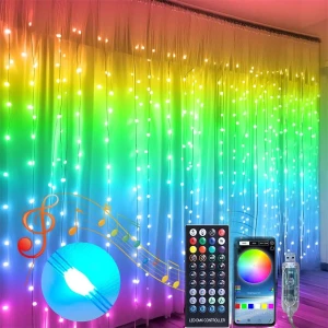Smart Window Curtain Lights — LED Strip Lights, Super Dream Home