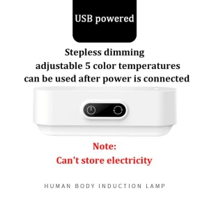 Touch Control LED Night Light with Motion Sensor, Vinde Home