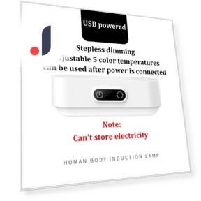 Touch Control LED Night Light with Motion Sensor — Night Lights, Vinde Home
