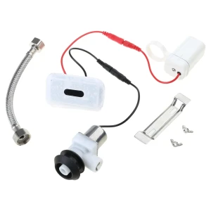 Touchless Flush Kit, Wit angel