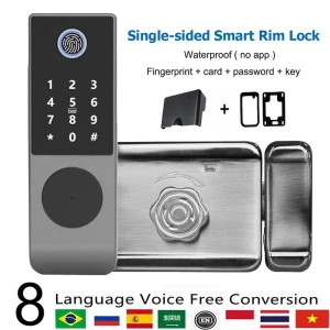 Waterproof Smart Door Lock — Smart Lock, Stone Home