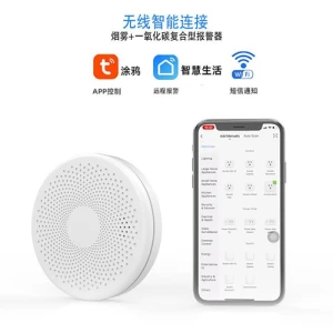 WiFi Smoke and Carbon Monoxide Detector — Air Quality Monitor, Build My Home