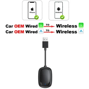 Wireless Android Auto CarPlay Adapter — Car Infotainment System, A Auto Parts Mall