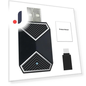 Wireless Carplay Android Auto 2-in-1 Smart Dongle — Phone Accessories, A Auto Parts Mall