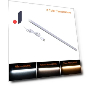 Aluminium LED Bar Light with Hand Scan Sensor — Overhead Lighting, Build My Home