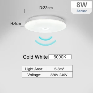 Automatic Touch Ceiling Light, Rainbow Rain
