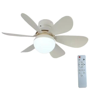 Ceiling Fan with Remote Control and LED Light, Build My Home