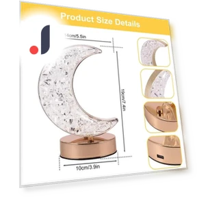 Crystal Touch Dimming Night Light — Night Lights, HIMO Group