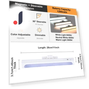 Inductive Digital Display Night Light — Night Lights, Good Household Items