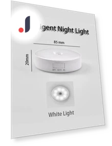 LED Night Light with Human Body Sensor — Night Lights, Cozy Cottage-Relax