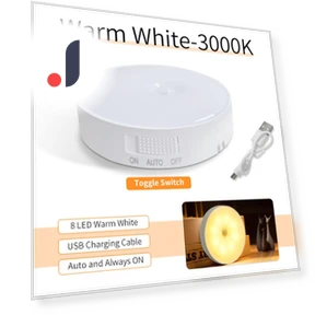 Motion Sensor LED Night Light — Night Lights, Build My Home