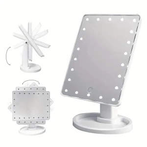 Polished LED Makeup Mirror, Build My Home