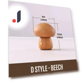 Rechargeable Touch Mushroom Table Lamp — Lamps & Shades, Good Household Items