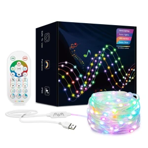 Smart Christmas Lights — LED Strip Lights, Rainbow Rain