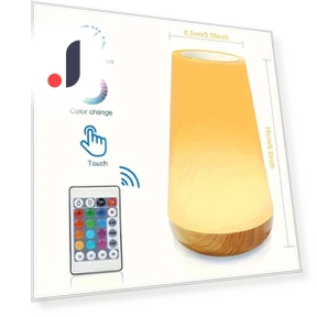 Touch Control Night Lights — Night Lights, Cozy Cottage-Relax