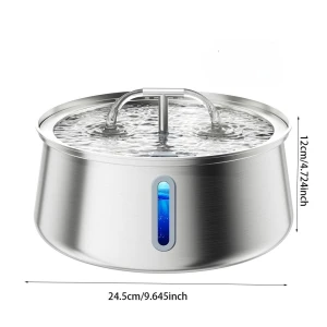 Transparent Touch Water Dispenser for Dogs — Cat Water Fountain, Good Household Items