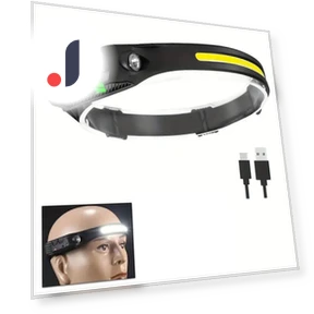 USB Rechargeable LED Headlamp with Sensor — Flashlights, HIMO Group